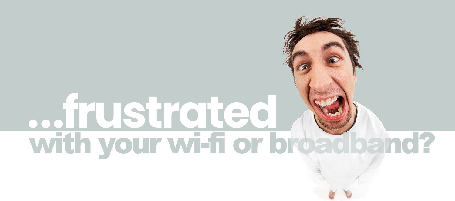 Man frustrated by slow broadband in Shropshire